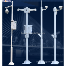 Lampe en métal extérieure galvanisé CCTV MAST SECONNATION SECONNAISSANCE POSE D&#39;ACIER